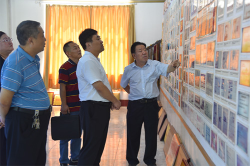 肥城市建筑安裝業(yè)發(fā)展中心領(lǐng)導蒞臨公司調研指導工作